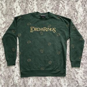 Box Lunch The Lord of the Rings Embroidered Title Crewneck